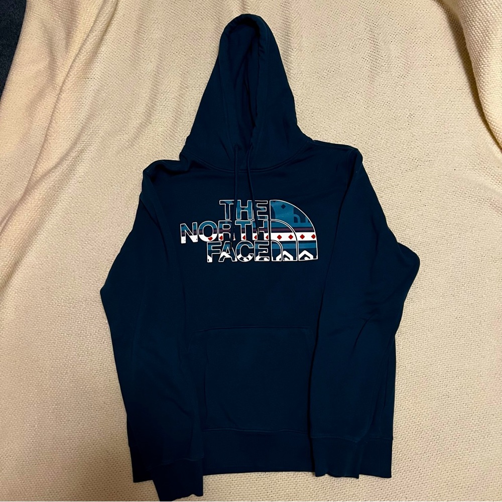 Blue North Face Hoodie